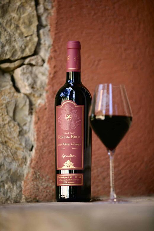 CHÂTEAU FONT DU BROC LES PIERRES ROUGES 2018