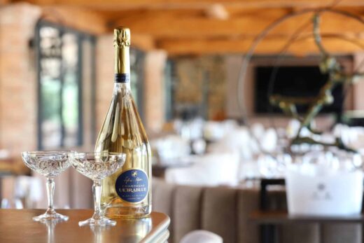 Bouteille champagne ULTRABLUE