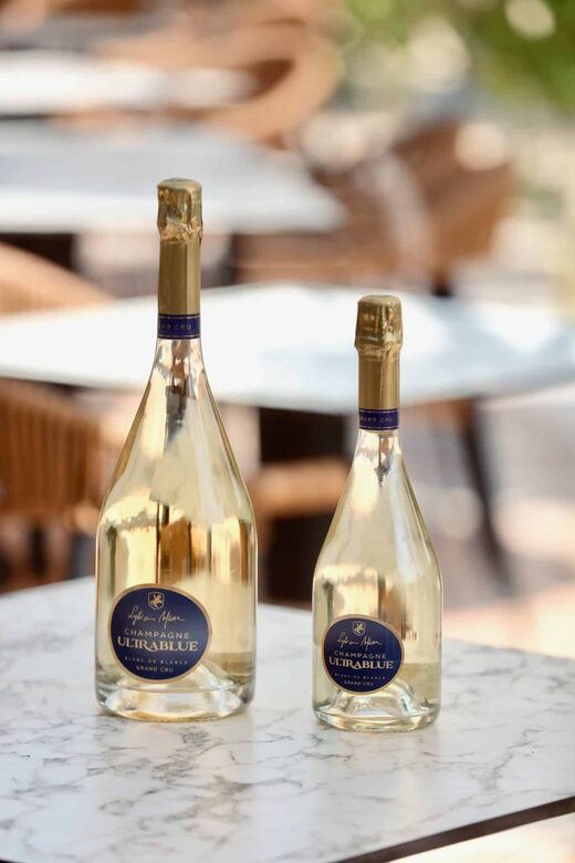 CHAMPAGNE ULTRABLUE BLANC DE BLANCS GRAND CRU
