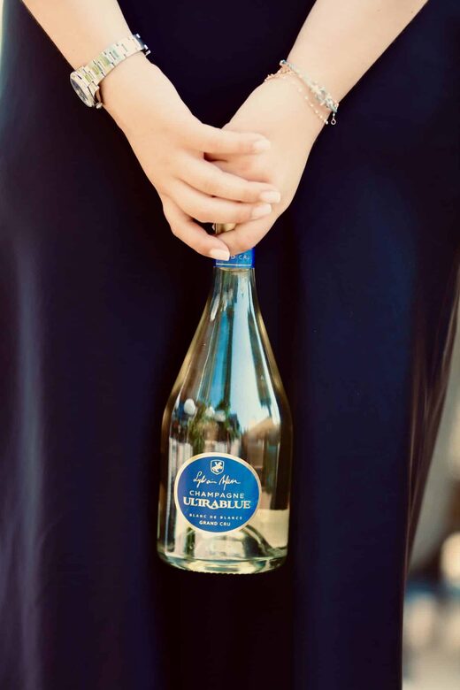 CHAMPAGNE ULTRABLUE BLANC DE BLANCS GRAND CRU