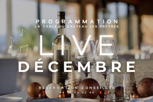 LIVE DÉCEMBRE &#8211; PROGRAMMATION