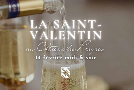💘 Menu de la Saint-Valentin – Une expérience gastronomique d’exception à la Table du Château les Preyres