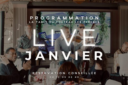 Programmation Live Janvier