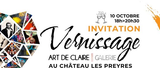 Vernissage aux Preyres – Art de Claire
