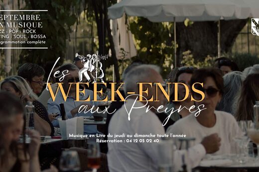 Les week-end des Preyres &#8211; Soirées musicales dans le Var